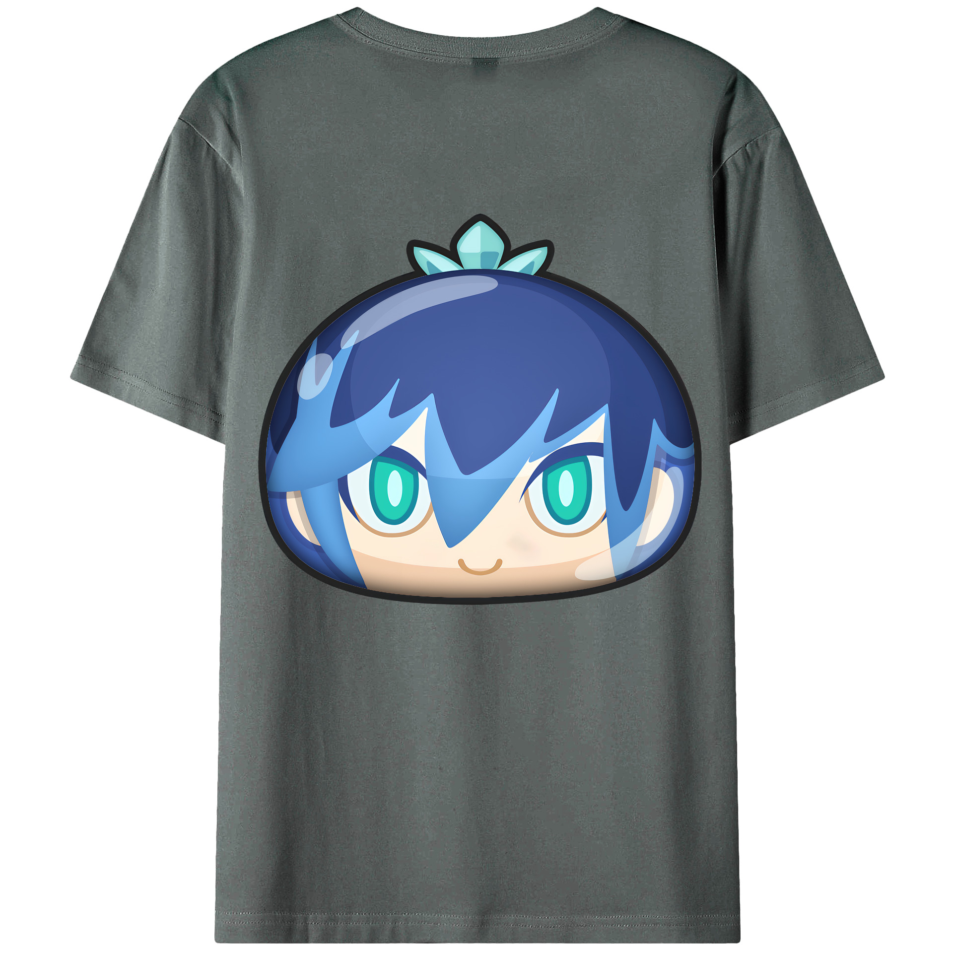 （画像用） 妖怪ウォッチ Yo-kai Watch 綿100％ メンズ半袖Tシャツ（バックプリント） 通気性